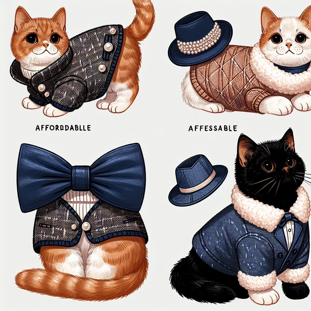 Affordable Elegance: Stylish and Budget-Friendly Cat Outfits