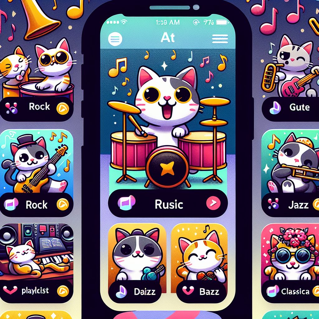 App-tastic Meows: Exploring Cat Music Apps and Playlists