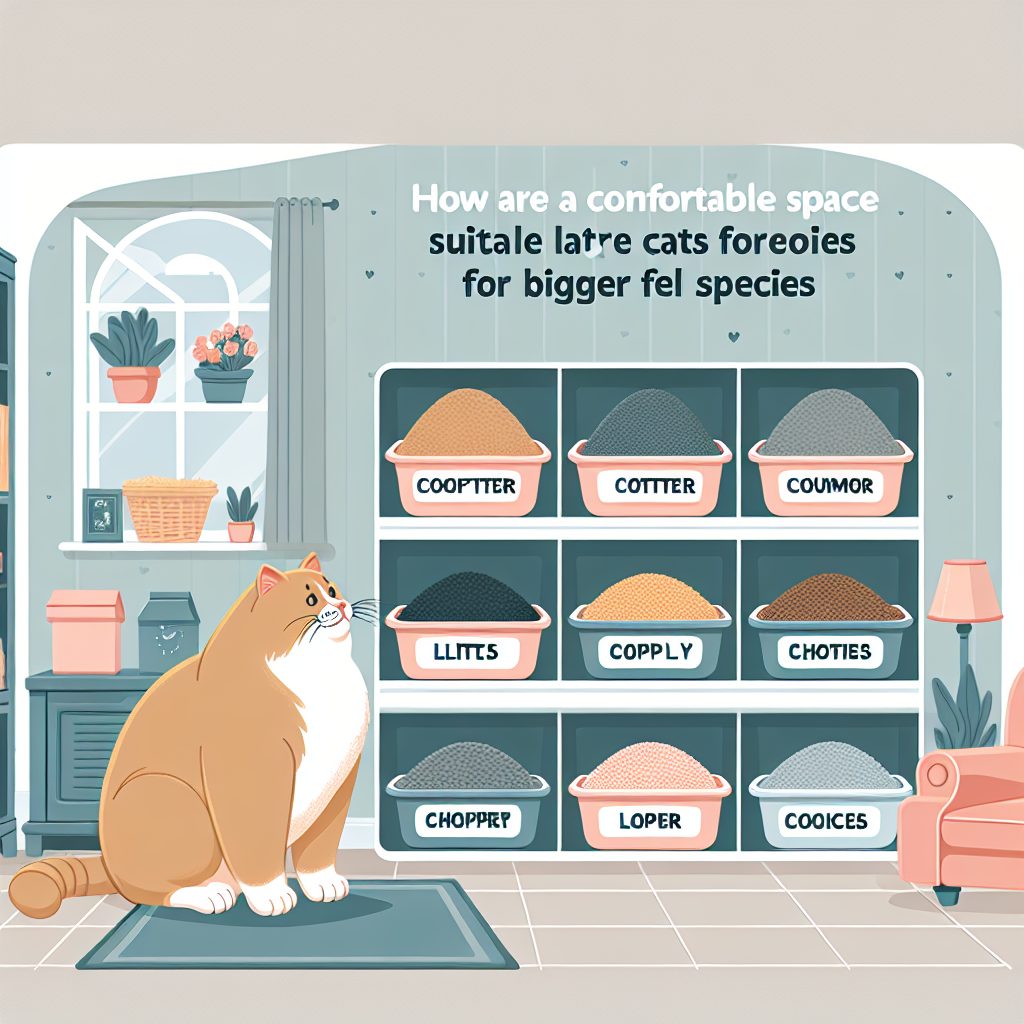 Big Cat Comfort: Selecting the Best Cat Litter for Larger Felines