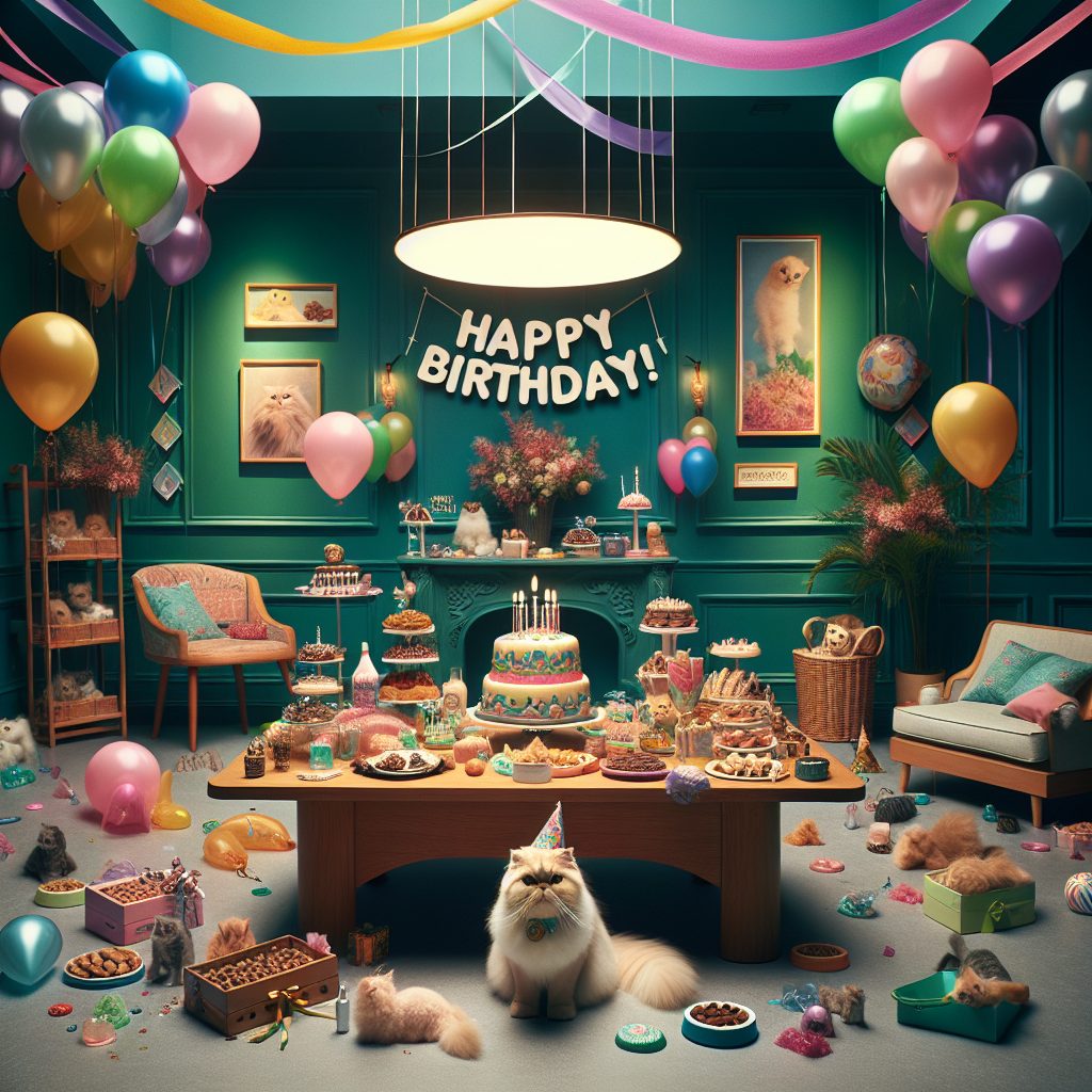 Birthday Bash: Planning the Purr-fect Party for Your Cat