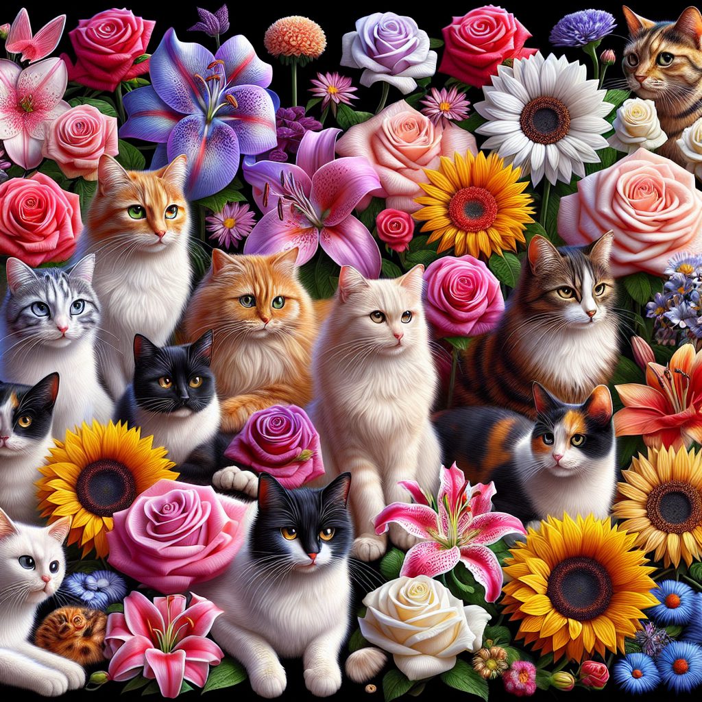 Blooming Beauties: Cat Names Inspired by Flowers