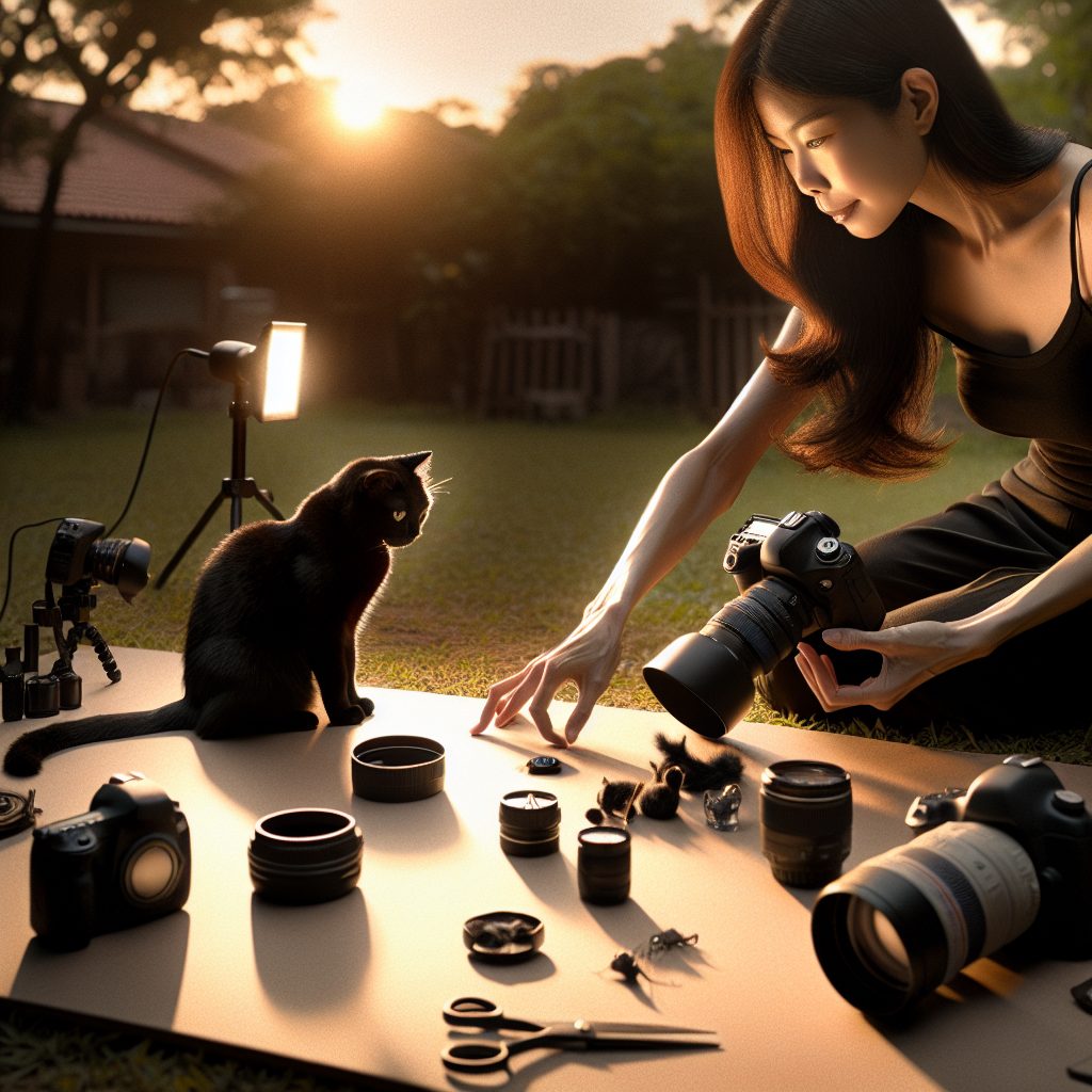 Capturing Elegance: Tips for Photographing Black Cats