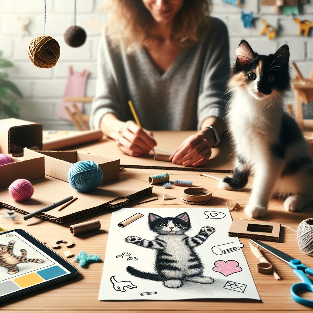 Crafty Playtime: DIY Toys to Entertain Your Kitten