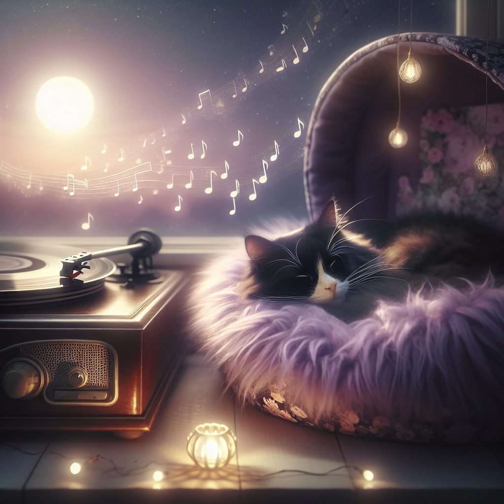 Dreamy Melodies: Choosing the Right Music to Help Your Cat Sleep
