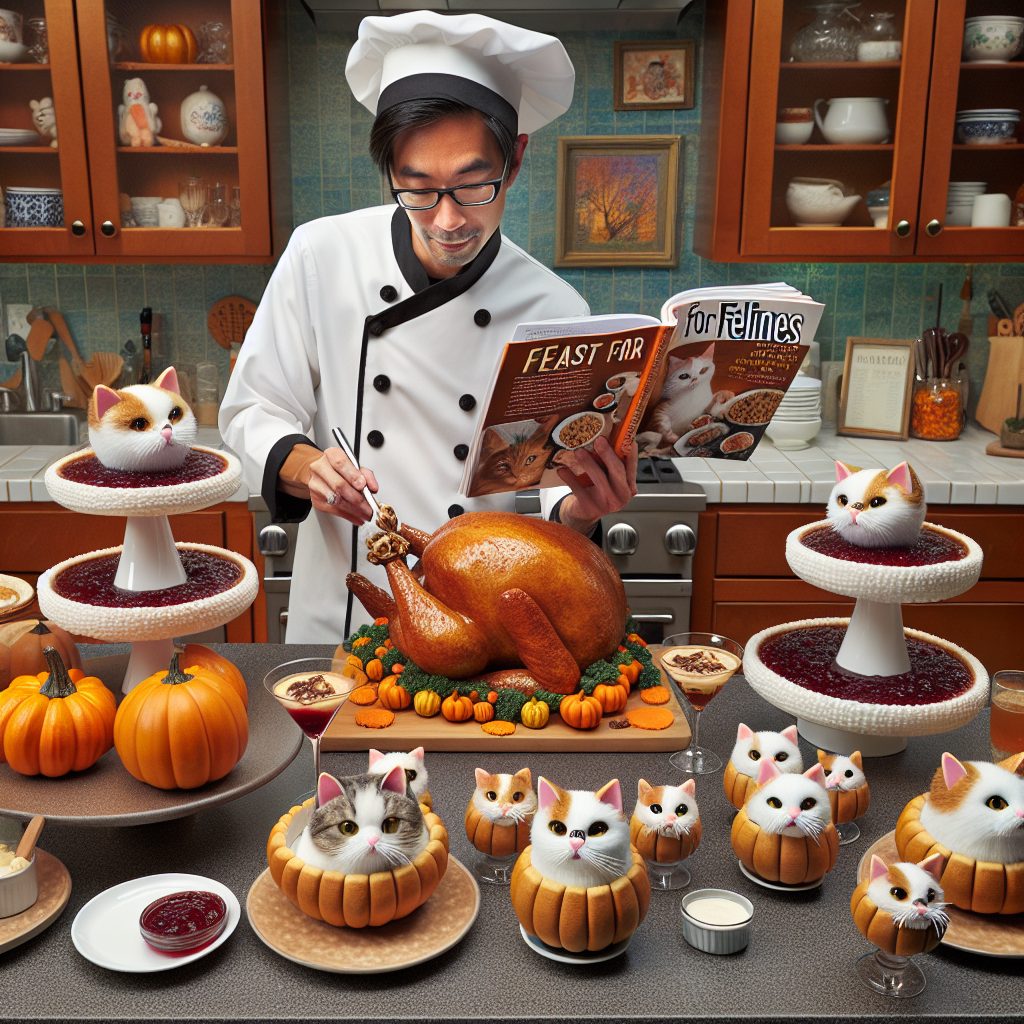 Feast for Felines: Cooking Up Cat-Themed Thanksgiving Recipes