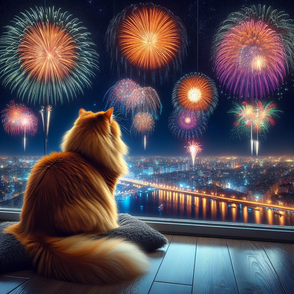Fireworks and Felines: Safely Enjoying Fireworks with Your Cat