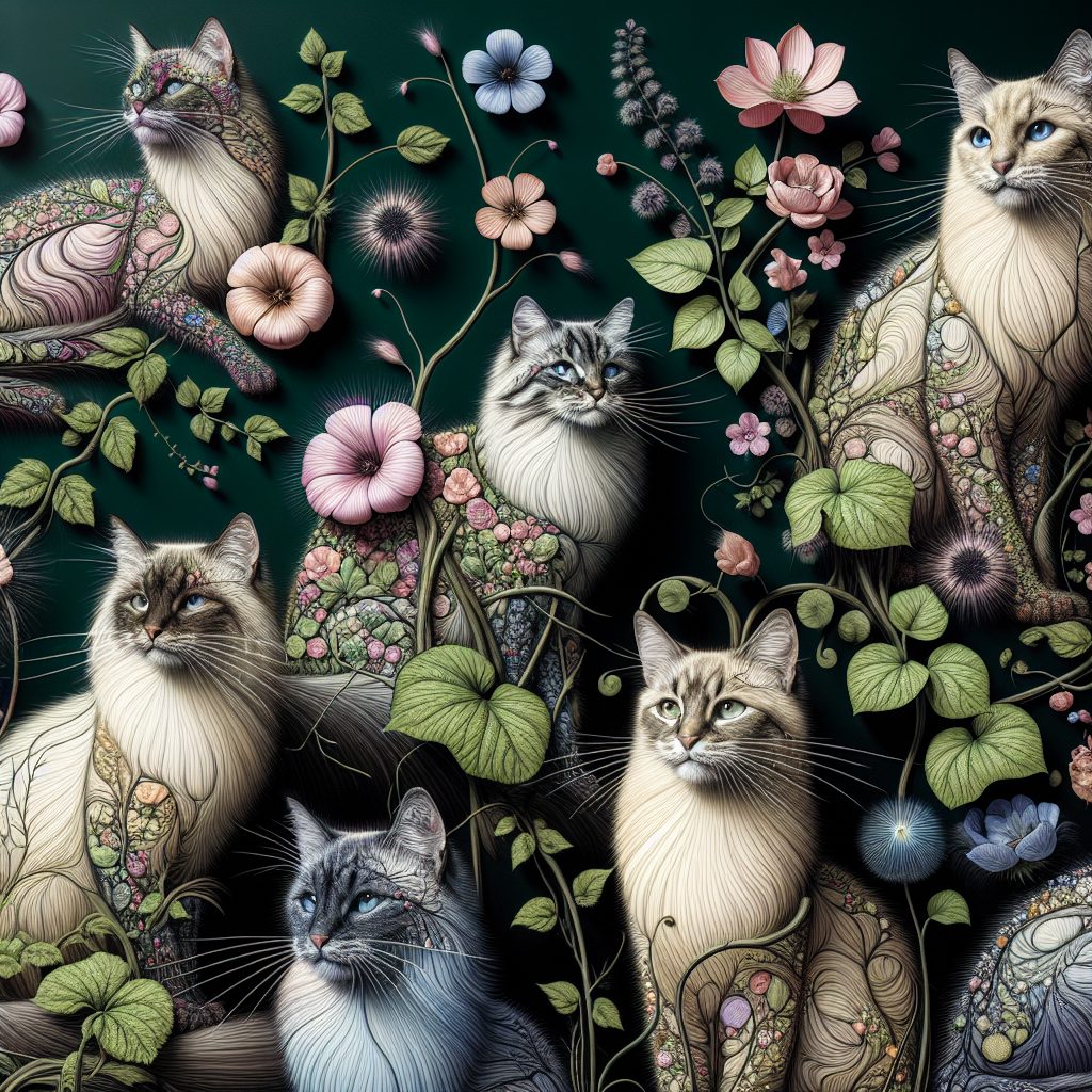 Floral Whiskers: Embracing Nature with Cat Names