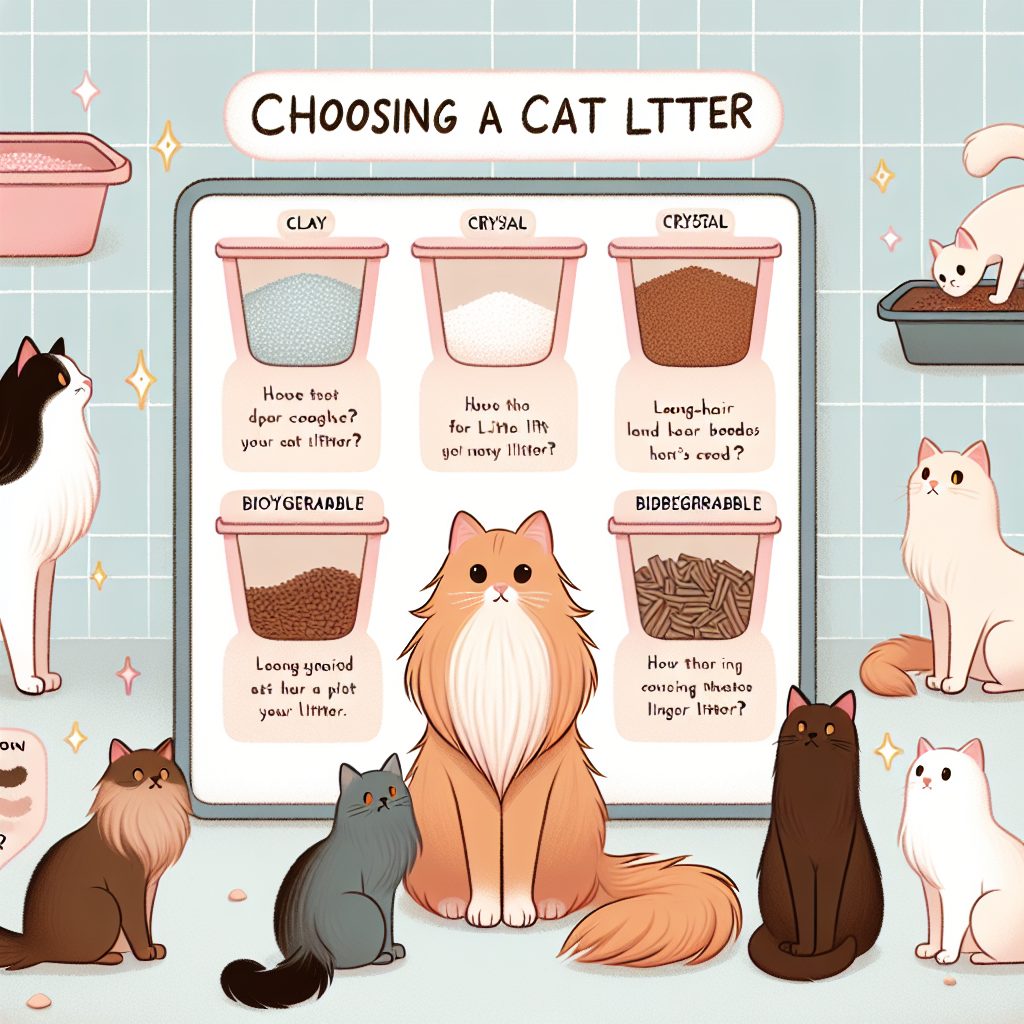 Fur-Friendly Fill: Choosing Cat Litter for Long-Haired Breeds