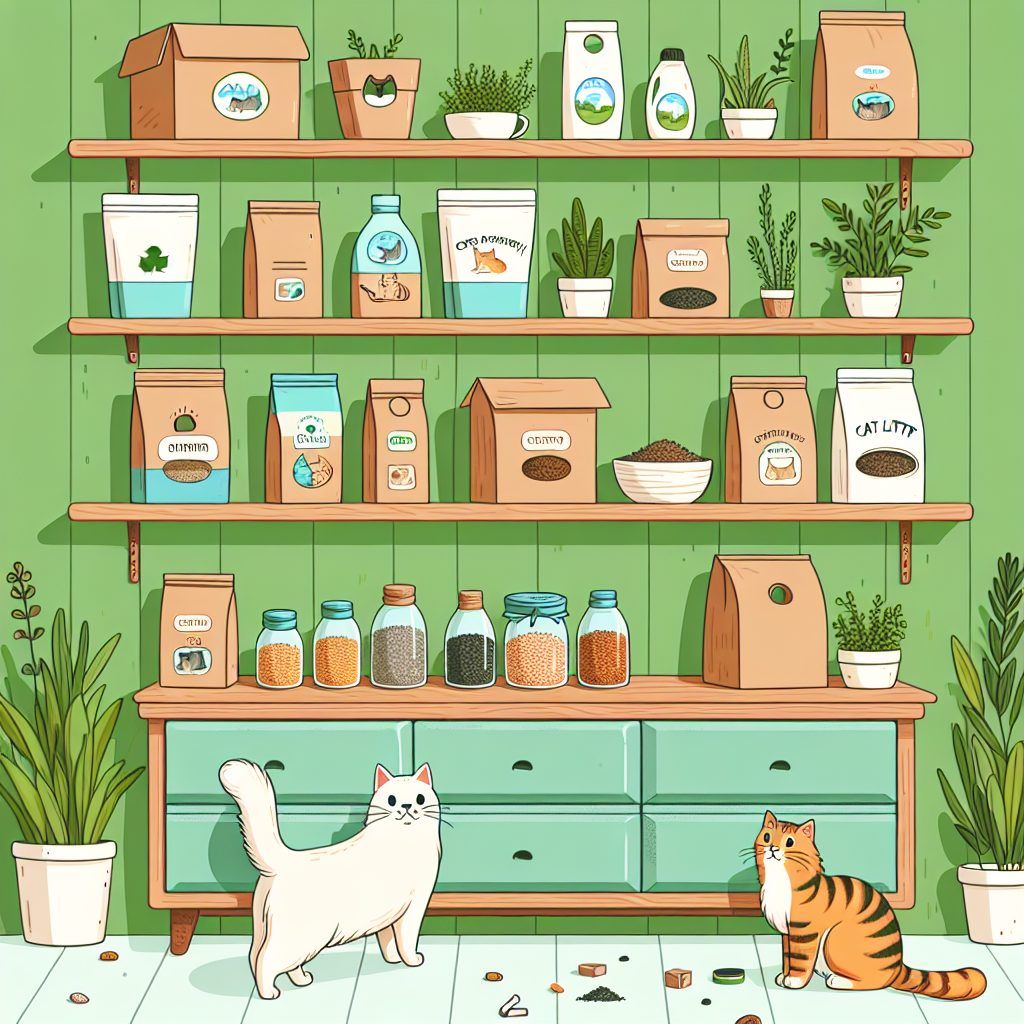 Green Paws: Exploring Natural and Eco-Friendly Cat Litter Options