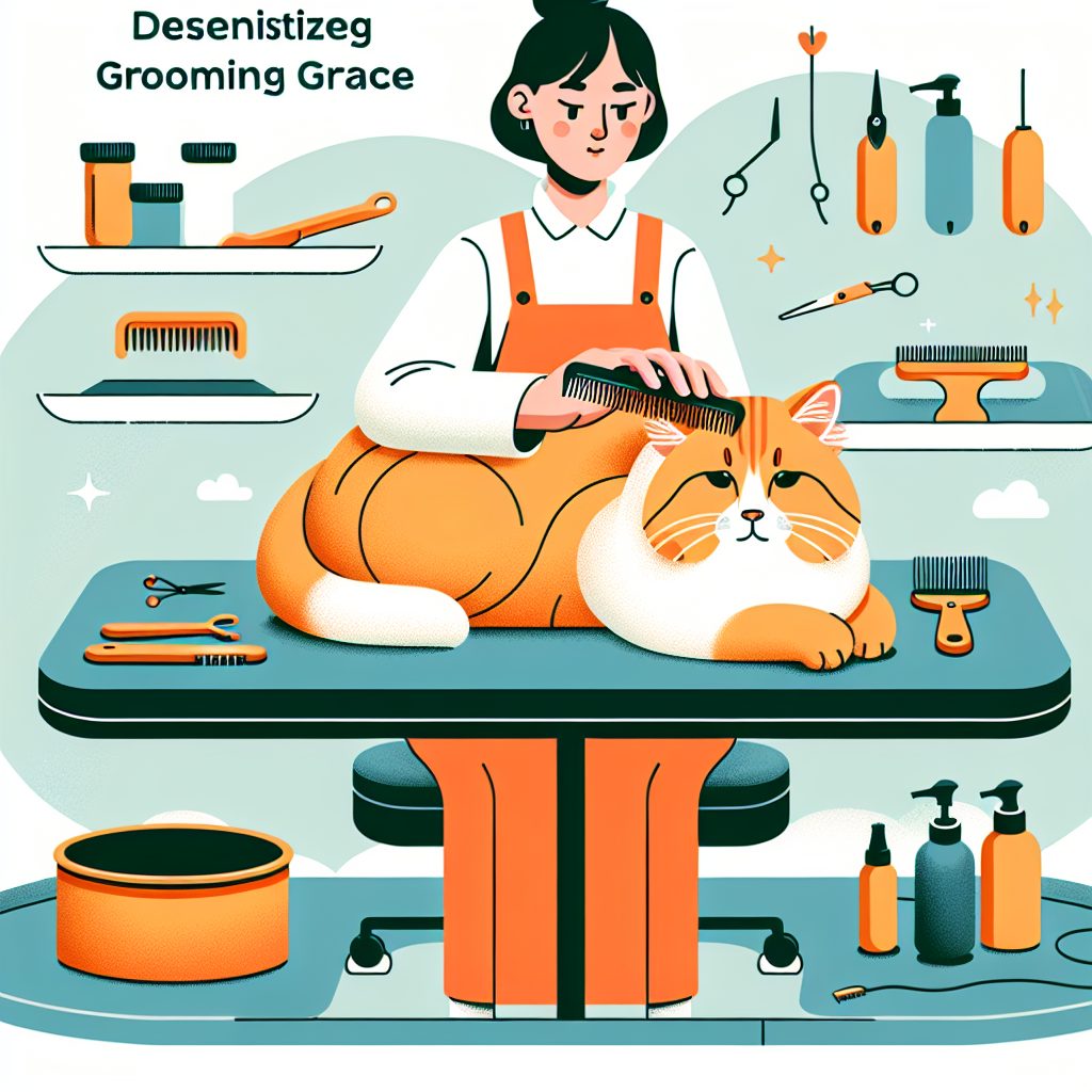 Grooming Grace: Desensitizing Your Cat to Grooming Sessions