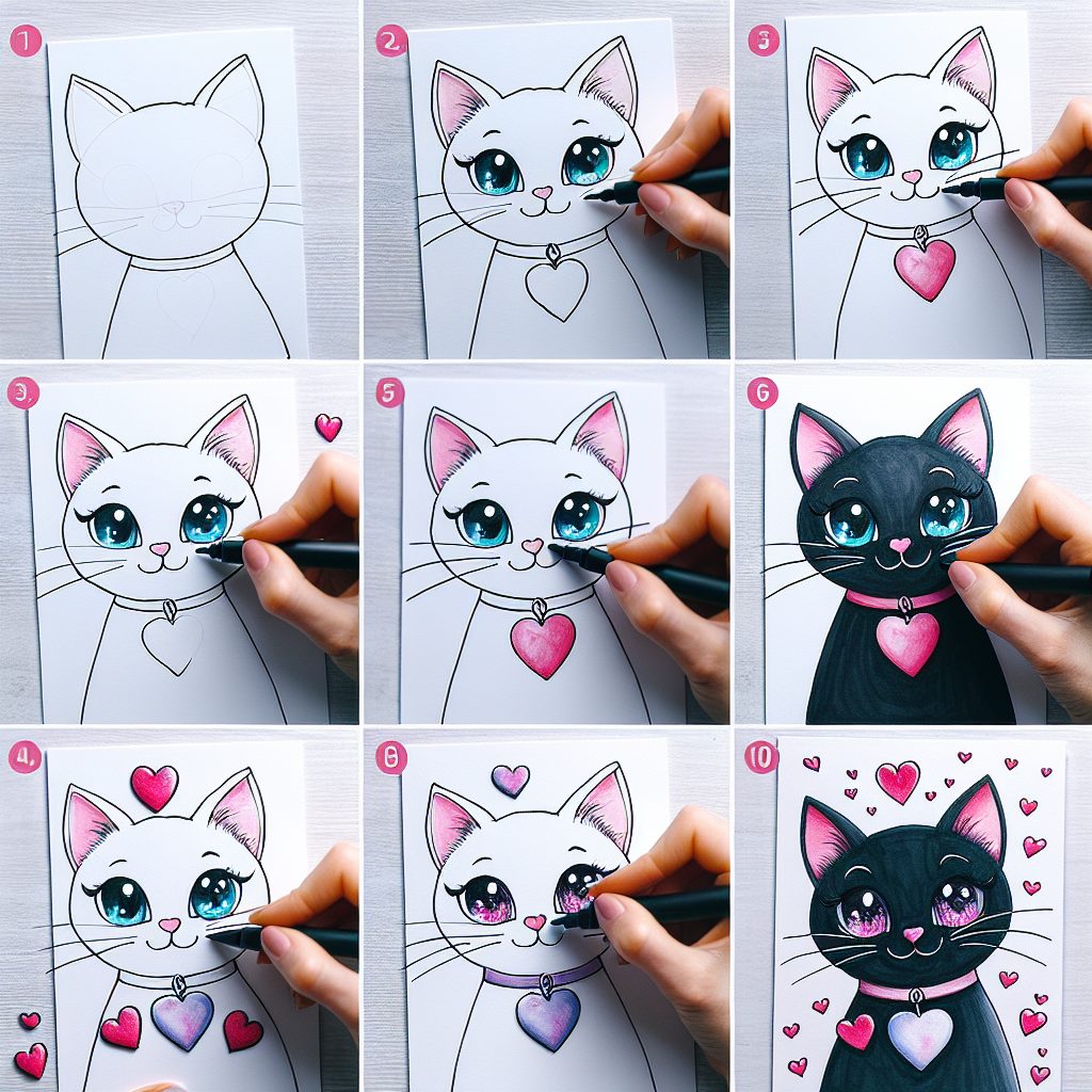 Heart Whiskers: Creating DIY Cat-Themed Valentine's Day Cards