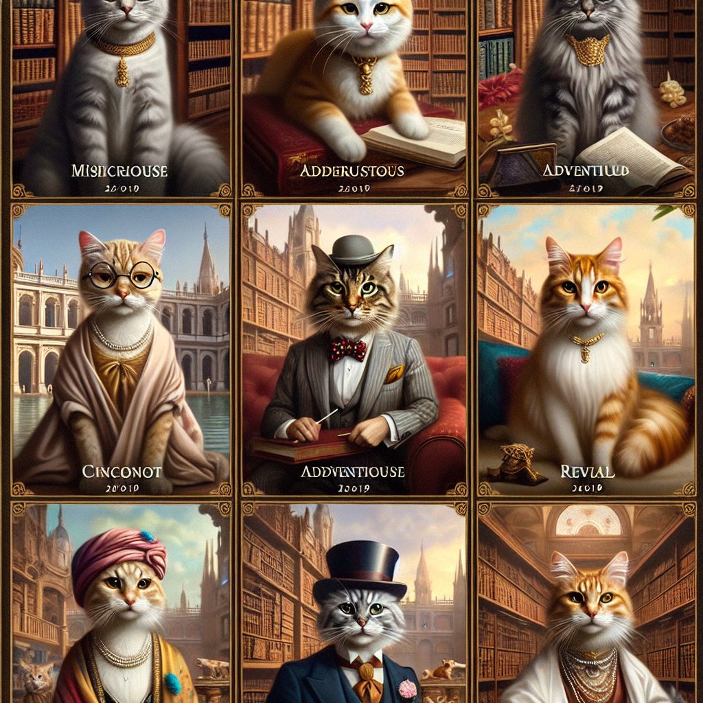 Literary Legends: Classic Cat Names Inspired by Literature
