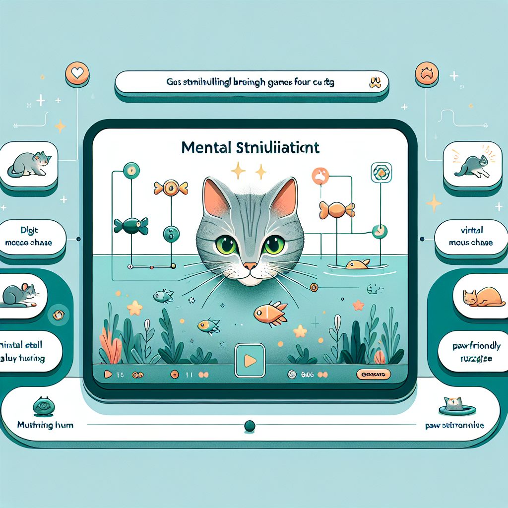 Mind Movers: Interactive Cat Games for Mental Stimulation