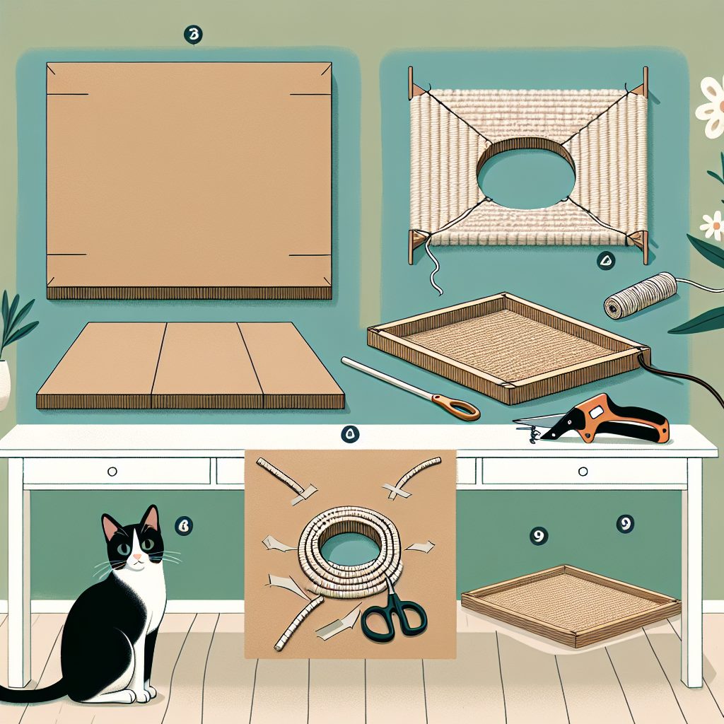 Pad Pizzazz: How to Make a Simple DIY Cat Scratching Pad