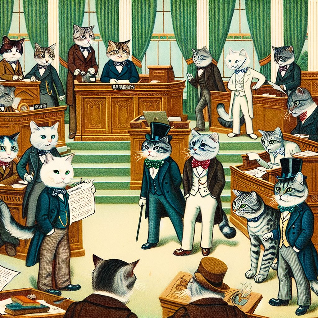Paw-litical Purr-sonalities: Political and Historical Cats