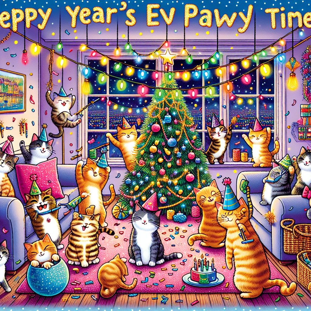 Paw-ty Time: Fun and Cat-Friendly Activities for New Year's Eve