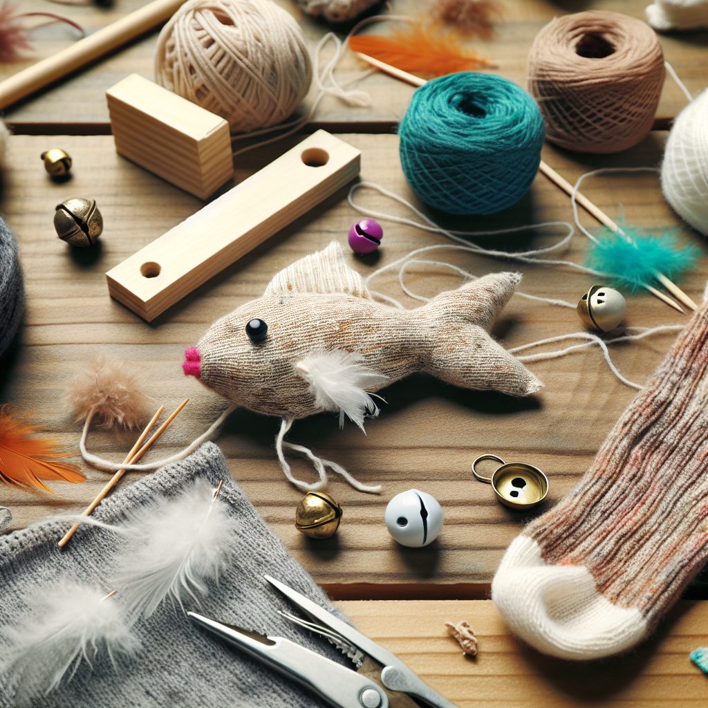 Playtime Upcycled: Craft Your Own Recycled DIY Cat Toys
