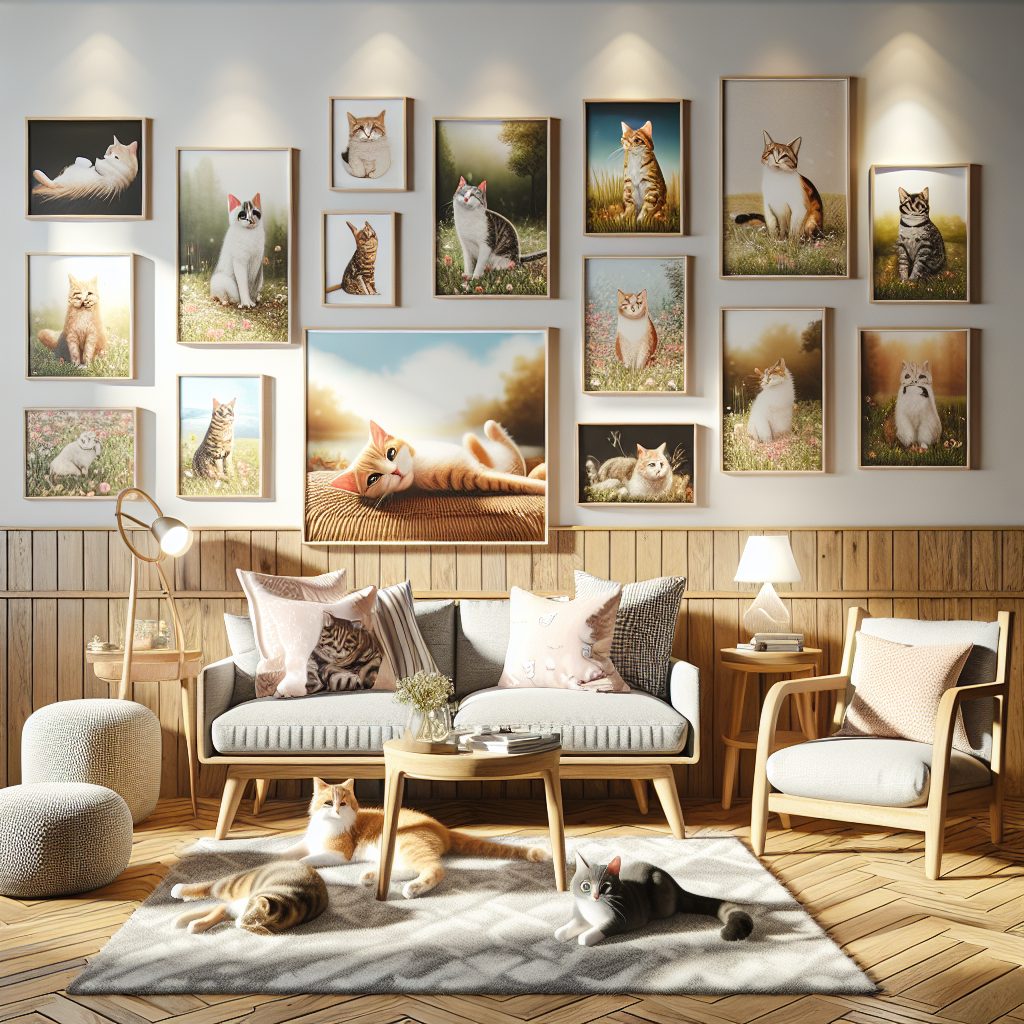 Purr-fect Walls: Enhancing Your Home Decor with Cat Art Prints