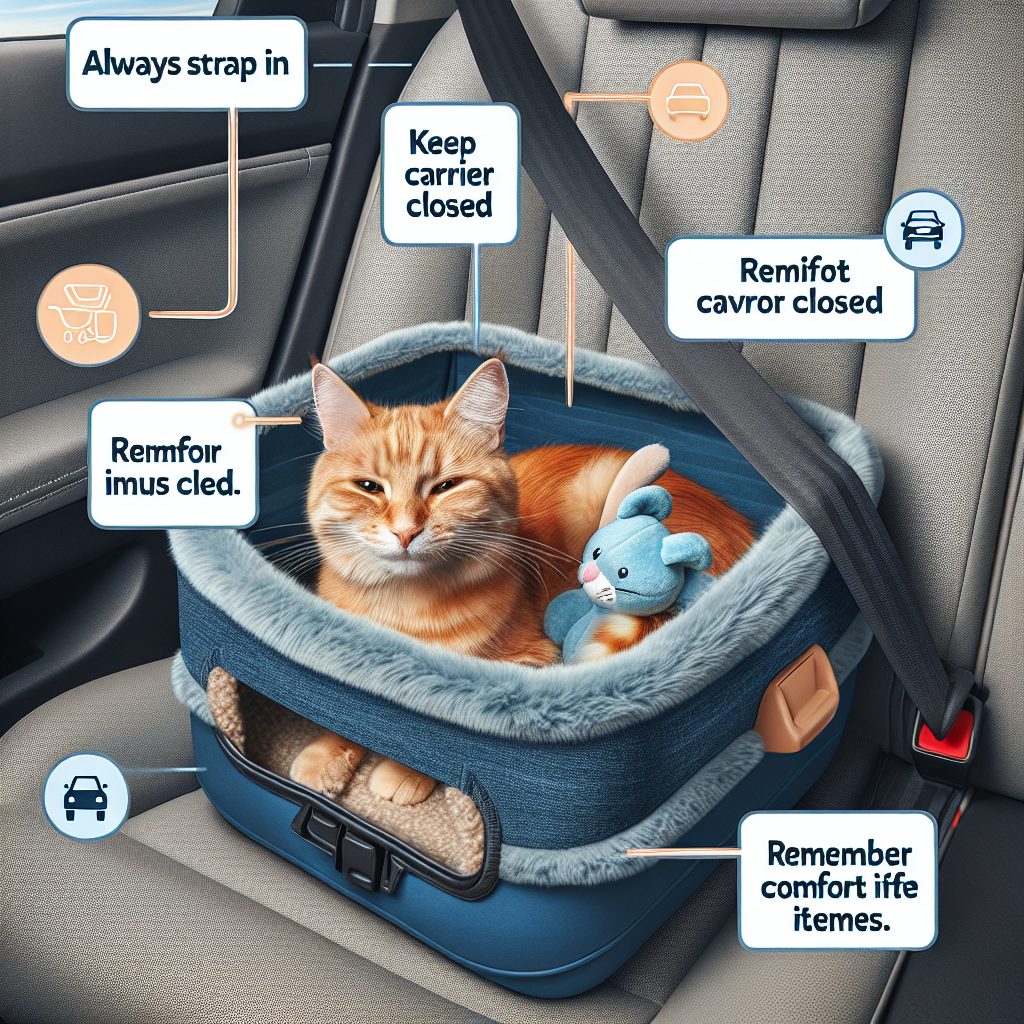 Safe and Secure: Tips for Traveling with Your Cat in a Car Seat