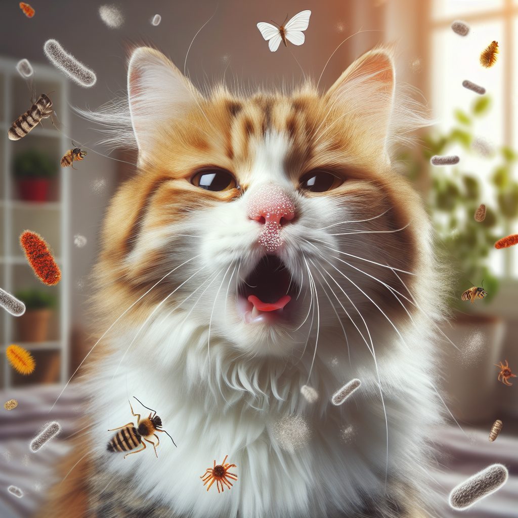 Sneezes and Wheezes: Recognizing Common Cat Allergy Symptoms