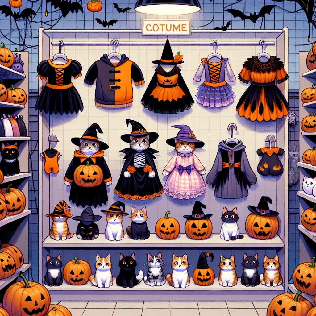 Spooky Whiskers: Choosing Cat-Friendly Halloween Costumes