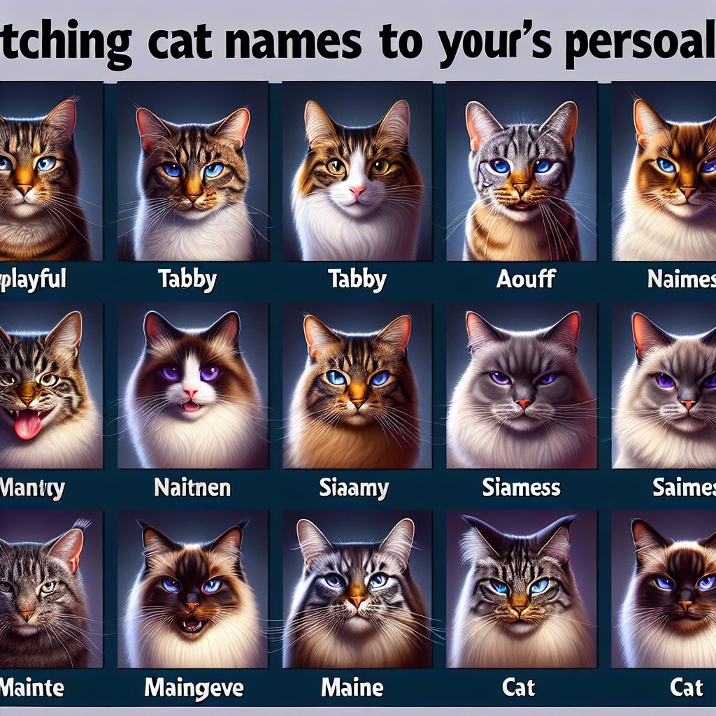 Whisker Charms: Matching Cat Names to Your Cat's Personality